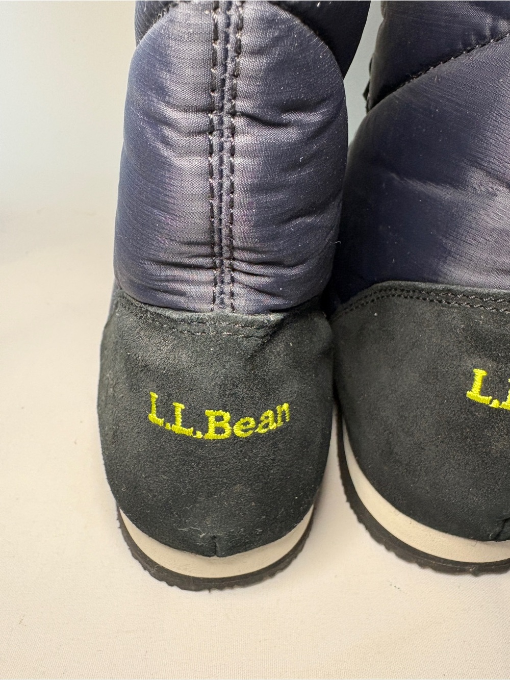 L.L. Bean Carrabassett Women’s Snow Boots Size 8 Black Fur Trim Waterproof NEW - Picture 6 of 9